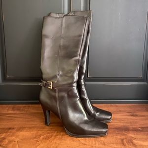 Worthington high heeled boots - size 8
